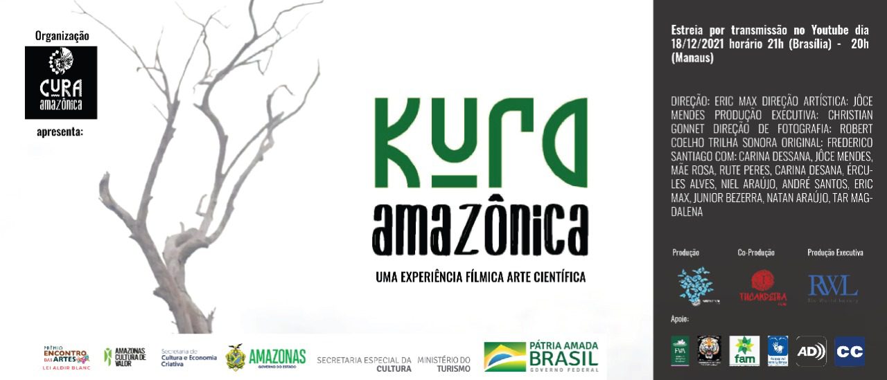Foto: Filme Kura Amazônica estreia artistas amazonenses em experiência sobre artivismo neste sábado pela internet