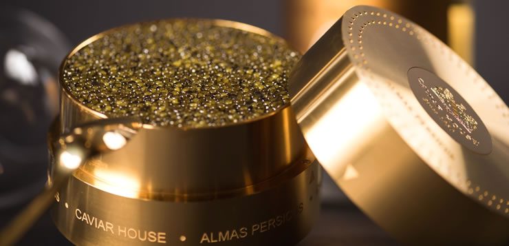 O caviar iraniano Almas é o caviar mais caro do mundo