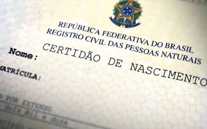 Certidão de Nascimento